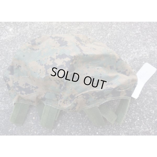 画像1: 米軍 米海兵隊LWH用ヘルメットカバー ウッドランドMARPAT/デザートMARPAT(リバーシブル)MEDIUM/LARGE新品