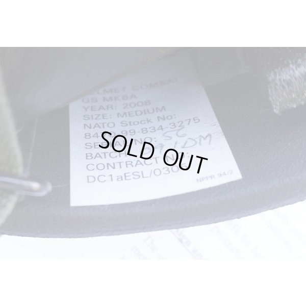 画像4: 英軍mark6 ALPHAヘルメットMEDIUM簡易マニュアル付き 新品