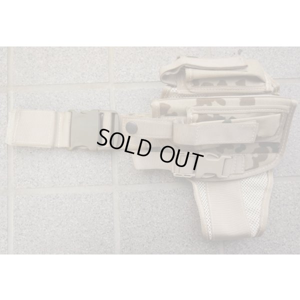 画像1: 75タクティカル製? heim製?レッグホルスター デザートフレクター迷彩(ヴィステン迷彩)