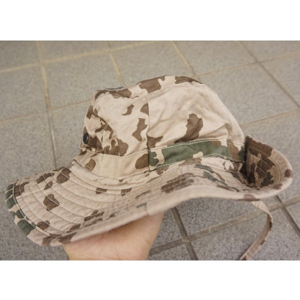 画像2: ドイツ連邦軍実物(ドイツ軍)ブーニーハット デザートフレクター迷彩（ヴィステン迷彩）初期型