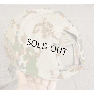 画像1: ドイツ連邦軍(ドイツ軍)OPS-CORE FAST用ヴィステン(デザートフレクター)迷彩ヘルメットカバー