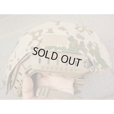 画像2: ドイツ連邦軍(ドイツ軍)OPS-CORE FAST用ヴィステン(デザートフレクター)迷彩ヘルメットカバー