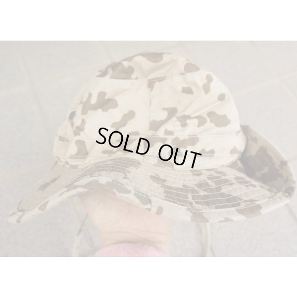 画像3: ドイツ連邦軍実物(ドイツ軍)ブーニーハット デザートフレクター迷彩(ヴィステン迷彩)