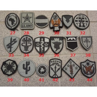 画像3: 米軍 米陸軍ACU(UCP迷彩)用部隊章 各種 新品