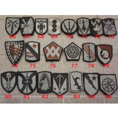 画像5: 米軍 米陸軍ACU(UCP迷彩)用部隊章 各種 新品