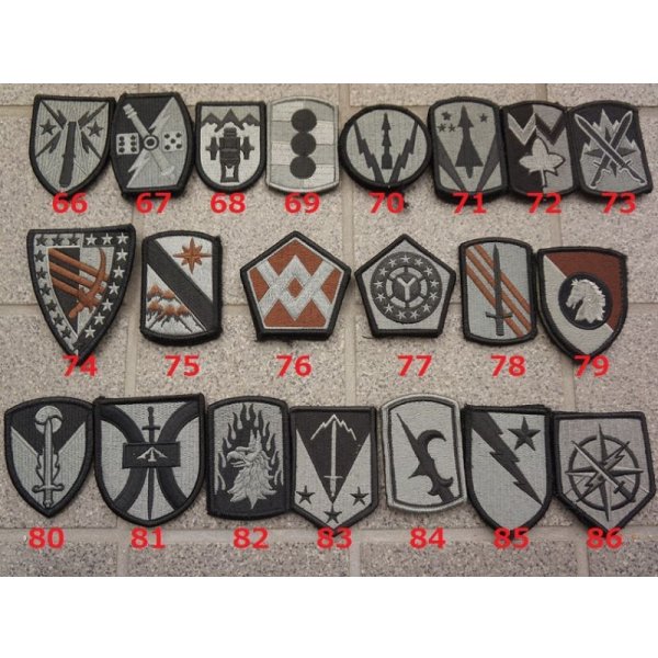 画像5: 米軍 米陸軍ACU(UCP迷彩)用部隊章 各種 新品