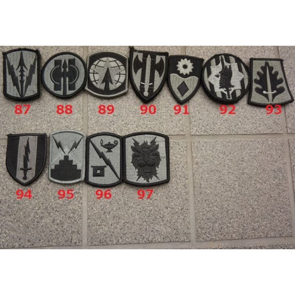 画像6: 米軍 米陸軍ACU(UCP迷彩)用部隊章 各種 新品