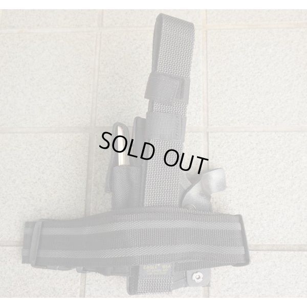 画像2: イーグルSAS mkVIレッグホルスター黒 新品