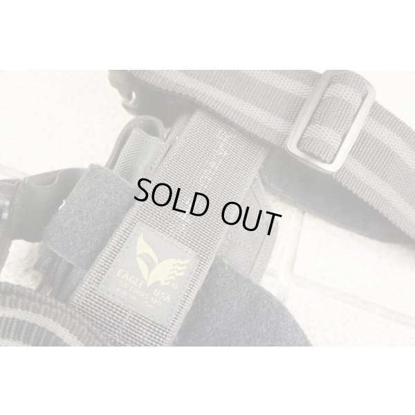 画像3: イーグルSAS mkVレッグホルスター黒 新品