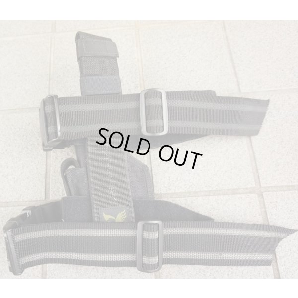 画像2: イーグルSAS mkVレッグホルスター黒 新品
