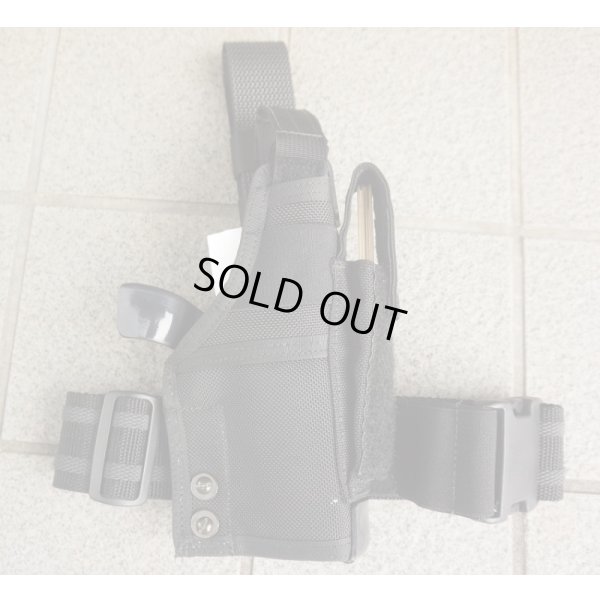 画像1: イーグルSAS mkVIレッグホルスター黒 新品