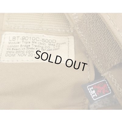 画像3: 米軍放出LBT-9010CトリプルマガジンポーチCB(コヨーテブラウン)後期型(500Dナイロン製)新品
