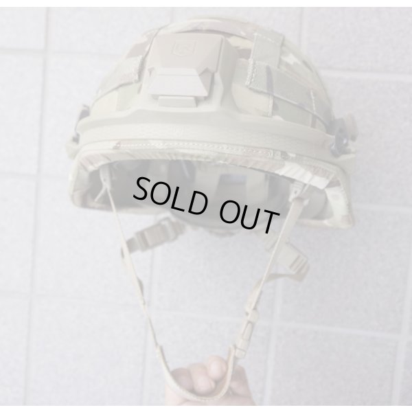 画像1: 英軍VIRTUSリビジョン製コブラ ヘルメットMEDIUM MTP迷彩カバー付き新品