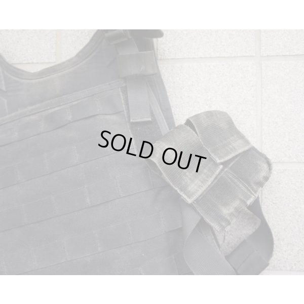 画像3: 英軍放出ブラックホーク製プレートキャリア黒ハイマーク製プレート・Hellweg製ダブルピストルマガジンポーチ付き