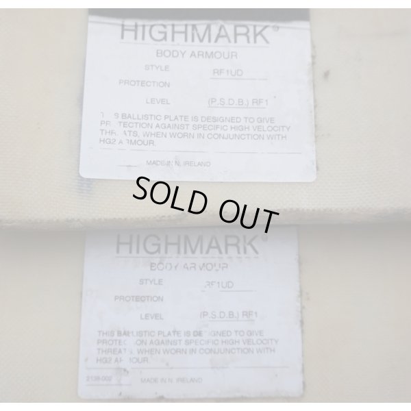 画像6: 英軍放出ブラックホーク製プレートキャリア黒ハイマーク製プレート・Hellweg製ダブルピストルマガジンポーチ付き