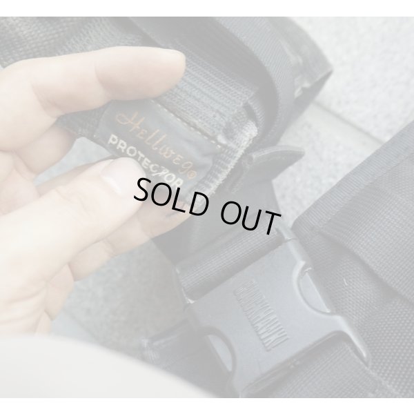 画像4: 英軍放出ブラックホーク製プレートキャリア黒ハイマーク製プレート・Hellweg製ダブルピストルマガジンポーチ付き