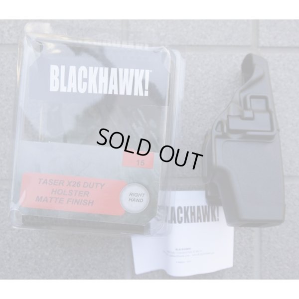 画像1: ブラックホークSERPA LEVEL2ヒップホルスター黒X26テイザーガン用