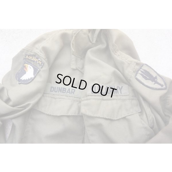 画像4: 米軍ベトナム戦争エアクルーシャツ初期型MEDIUM-REGULAR第1航空旅団・第101空挺師団パッチ付き