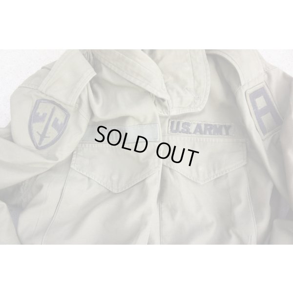 画像4: 米軍MACV・第1米陸軍パッチ付きM65フィールドジャケット2ndタイプ（アルミジッパータイプ）SMALL-SHORT