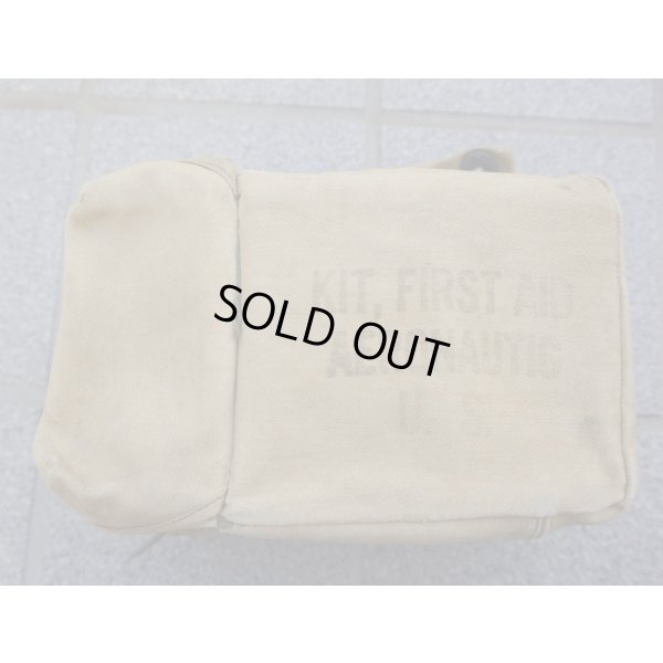 画像2: 米軍 第二次世界大戦型 航空機用ファーストエイドキット カーキ