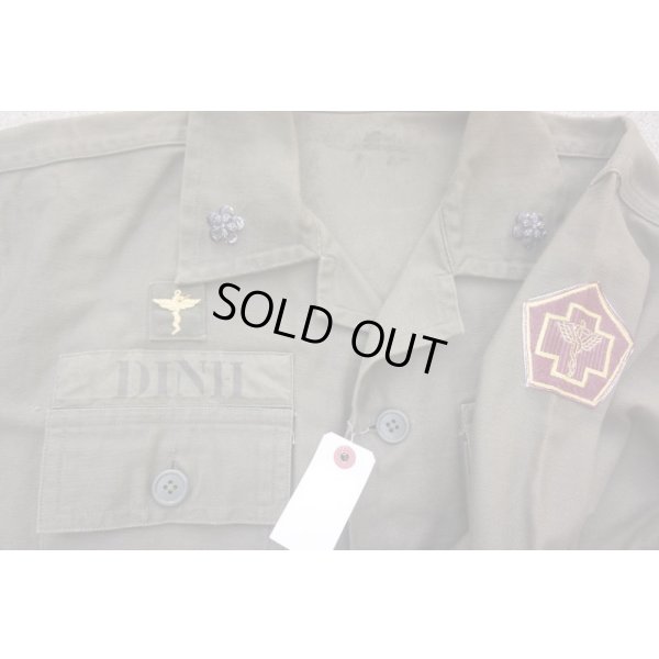 画像3: 南ベトナム軍OD4ポケットジャケット衛生部隊着用品