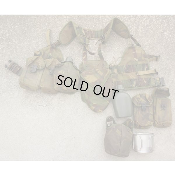 画像2: オランダ軍DPM迷彩アリスクリップ式アサルトベストLARGEポーチ7個付き