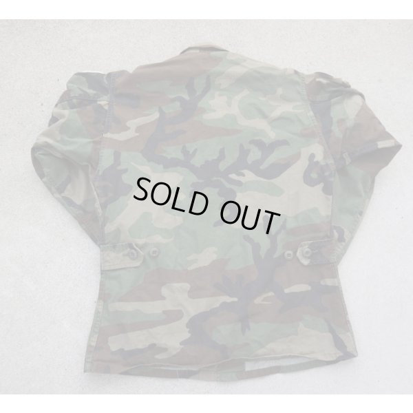 画像2: AFJROTC使用ウッドランド迷彩BDUジャケットX-SMALL-X-SHORT