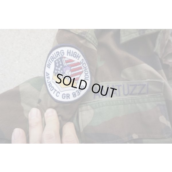 画像5: AFJROTC使用ウッドランド迷彩BDUジャケットX-SMALL-X-SHORT