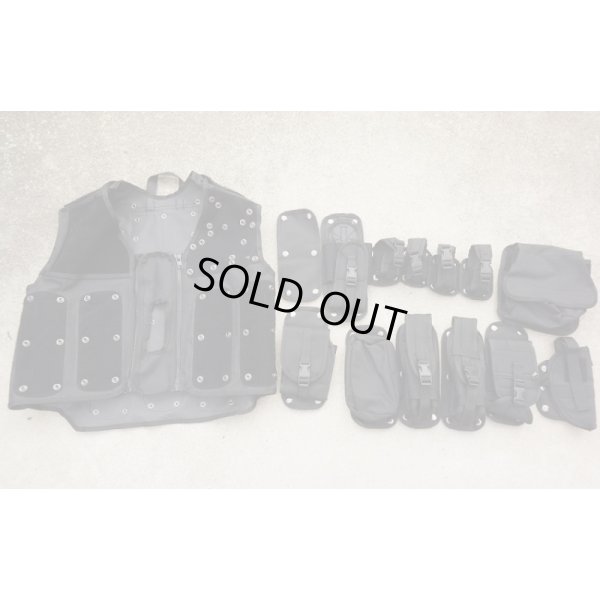 画像3: MFH製レイダー8150-9691(GIS採用品)型アサルトベスト黒(廃版品)