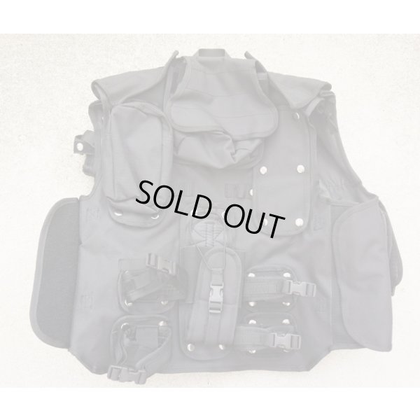 画像2: MFH製レイダー8150-9691(GIS採用品)型アサルトベスト黒(廃版品)