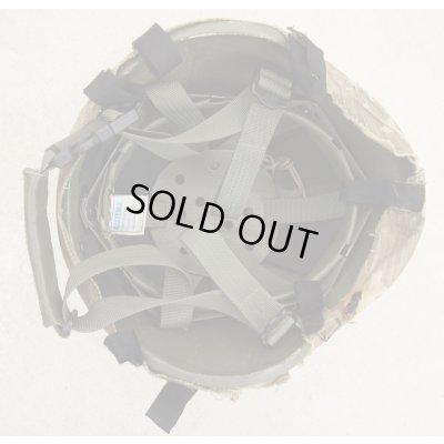 画像3: イタリア軍SISTEMA COMPOSITI製PASGT型ヘルメットLARGE Vegetato迷彩ヘルメットカバー付き