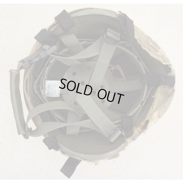 画像3: イタリア軍SISTEMA COMPOSITI製PASGT型ヘルメットLARGE Vegetato迷彩ヘルメットカバー付き