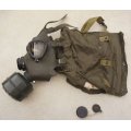 イラク軍M85ガスマスク ガスマスクバッグ付きサイズIII