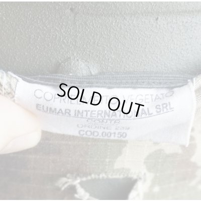 画像9: イタリア軍SISTEMA COMPOSITI製PASGT型ヘルメットLARGE Vegetato迷彩ヘルメットカバー付き