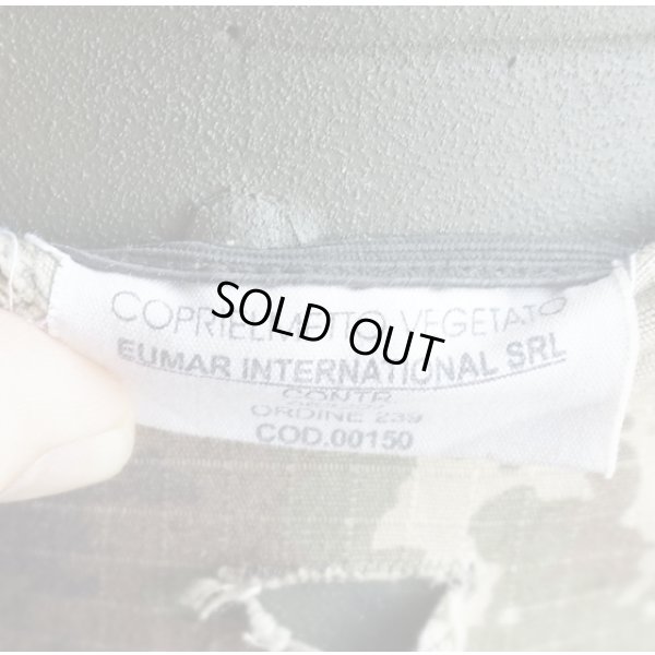 画像9: イタリア軍SISTEMA COMPOSITI製PASGT型ヘルメットLARGE Vegetato迷彩ヘルメットカバー付き