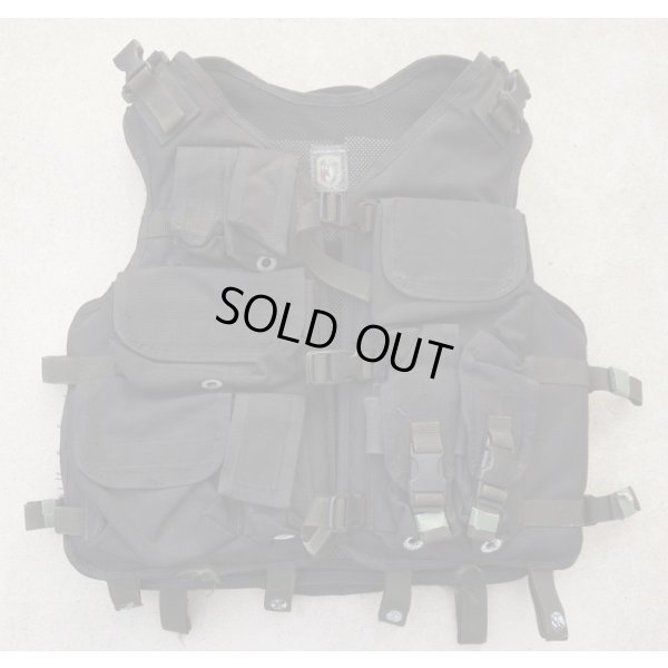 画像1: 米軍放出TAGフローテーションベスト黒