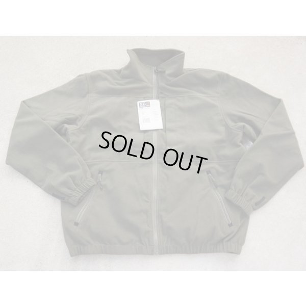 画像1: 5.11コバートフリースジャケット モスグリーンMEDIUM新品(廃版品)