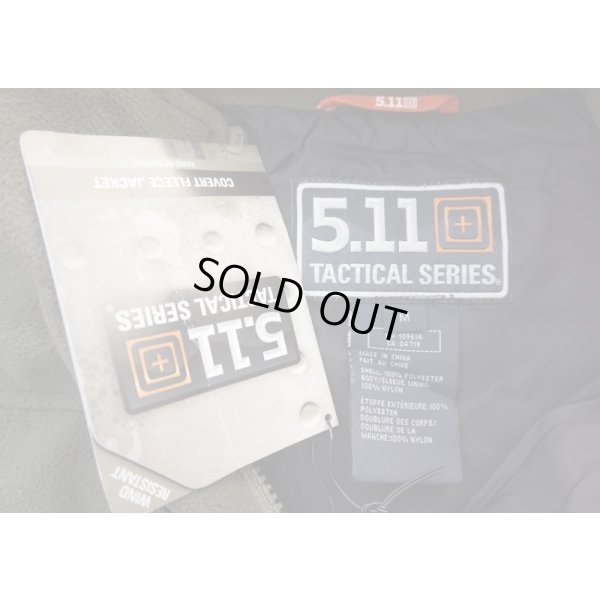 画像4: 5.11コバートフリースジャケット モスグリーンMEDIUM新品(廃版品)