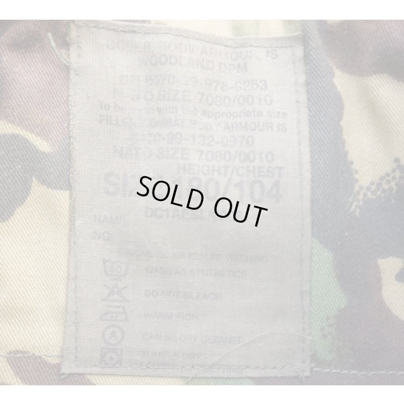 画像3: 英軍DPM迷彩ECBA(mk1)ボディアーマー後期型180/104ソフトアーマー入り