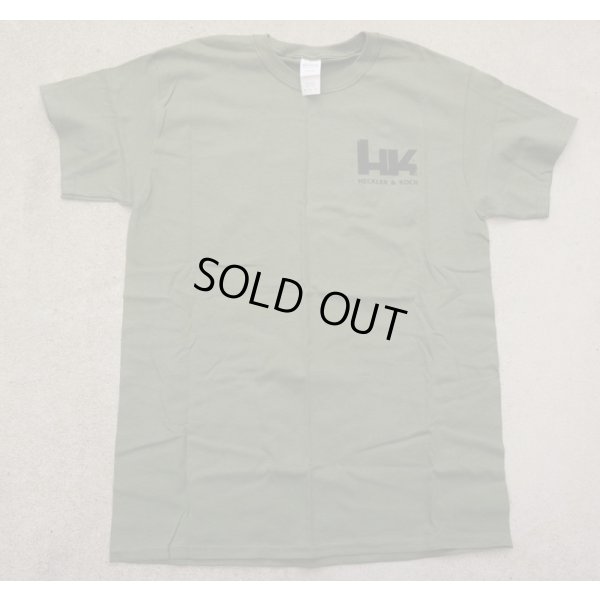 画像1: H&K製HK TシャツOD MEDIUM新品