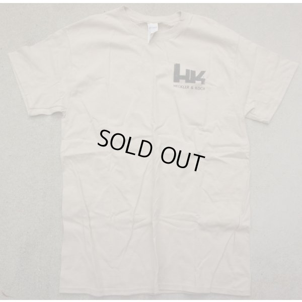 画像1: H&K製HK Tシャツ カーキMEDIUM新品