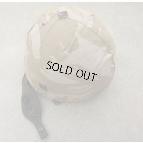 画像1: 英軍mark6 ALPHAヘルメットMEDIUM DDPM迷彩ヘルメットカバー付き