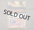 米軍放出ブラックホーク ベルクロ付き星条旗フラッグパッチ フルカラー品 新品