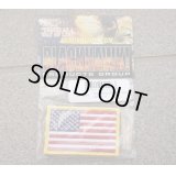 米軍放出ブラックホーク ベルクロ付き星条旗フラッグパッチ フルカラー品 新品