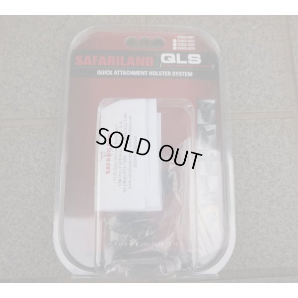 画像2: 米法執行機関放出サファリランドQLSホルスター用クイックロッキングセット黒 新品