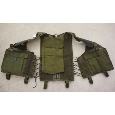 画像3: 米海軍特殊部隊放出ブラックホークOMEGAモジュラーベストOD改造品ポーチ5個付き旧タグ品