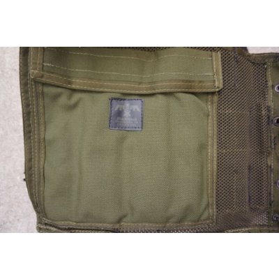 画像9: 米海軍特殊部隊放出ブラックホークOMEGAモジュラーベストOD改造品ポーチ5個付き旧タグ品