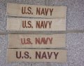 米軍 米陸軍デザートカラー色U.S. NAVYテープ