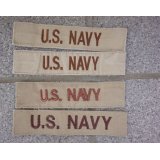 米軍 米陸軍デザートカラー色U.S. NAVYテープ