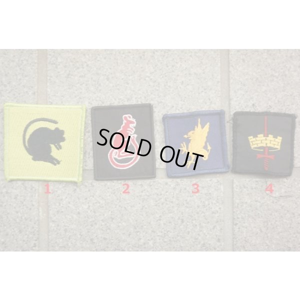 画像1: 英軍 英陸軍フルカラー部隊章 各種